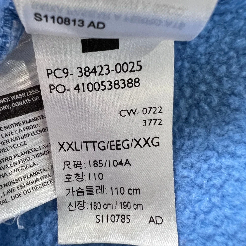 Levi's SilverTab XXL Sweatshirt Blue Planet Graphic‎ Crewneck Pullover Y2K Glob